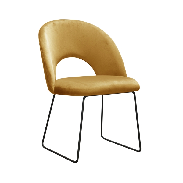 Stuhl SUSSO STRAIGHT mustard - artigo.at